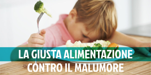 Combatti il malumore con la giusta alimentazione