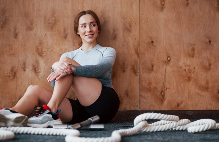 persona felice dopo attività fisica