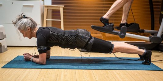 allenamento per anziani