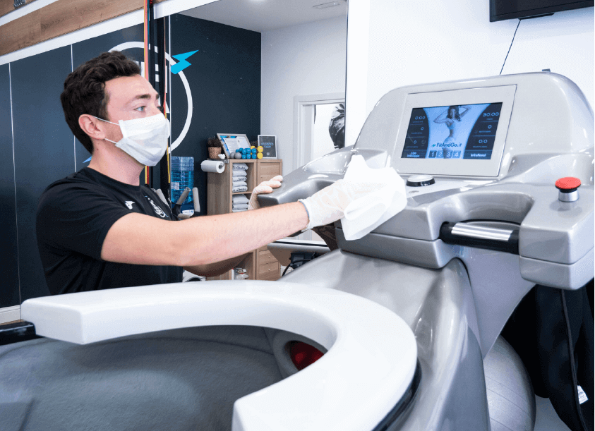 igienizzazione allenamento covid