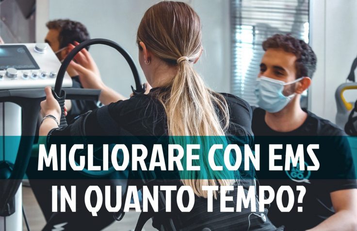 Allenamento EMS prima e dopo: quante sedute per trarne beneficio?