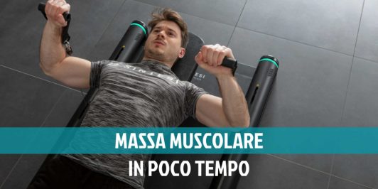 Come mettere massa muscolare in poco tempo