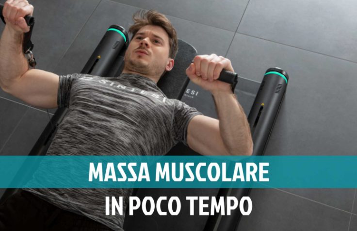Aumentare la massa muscolare: consigli ed esercizi